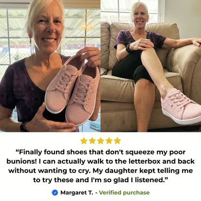 WideFlex - Comfort & Orthopedic Zero-Drop Walking Shoes (Unisex)